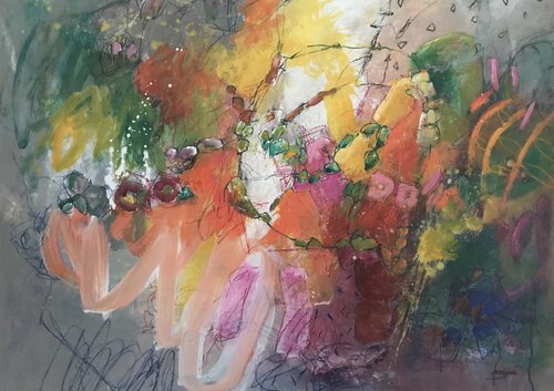 HAPPY STORY de Francine Scrignac, Pintura a la venta en Singulart