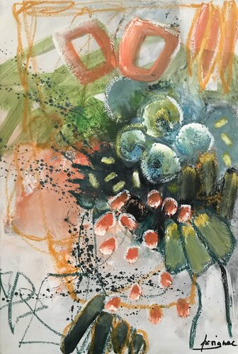 MOUVEMENT.1 de Francine Scrignac, Pintura a la venta en Singulart