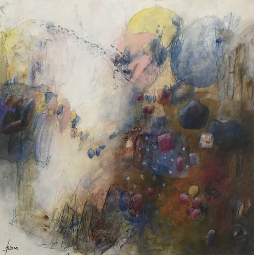 SOLEIL D'HIVER de Francine Scrignac, Pintura a la venta en Singulart