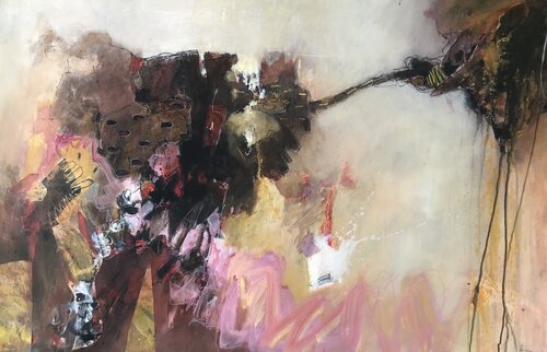 LE LIEN van Francine Scrignac, Schilderij te koop op Singulart