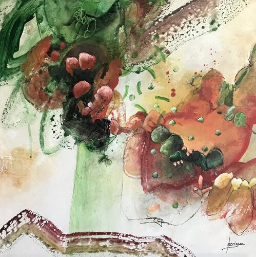 NATURE'S BLOOM HARMONY van Francine Scrignac, Schilderij te koop op Singulart