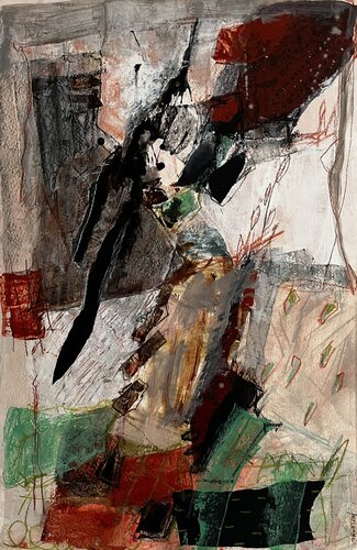 SUR LA TRACE.20 by Francine Scrignac, Work on Paper for Sale on Singulart