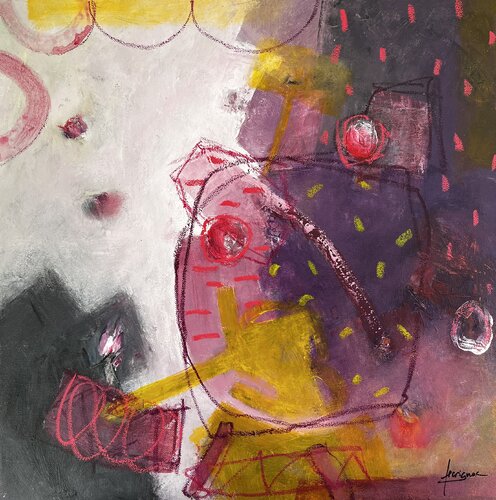 L'EQUILIBRE EN MOUVEMENT de Francine Scrignac, Pintura a la venta en Singulart