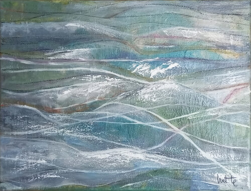 SEDIMENTOS EN EL NORTE di T Bret, Pittura in vendita su Singulart