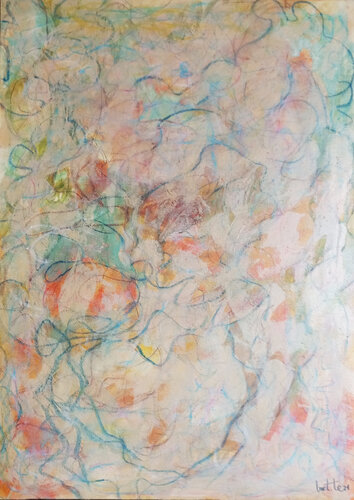 COMO UNA VENTANA LLENA DE SOL I di T Bret, Pittura in vendita su Singulart