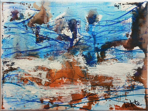 SEDIMENTOS EN EL MAR III by T Bret, Painting for Sale on Singulart