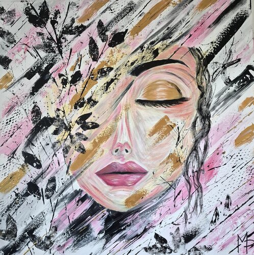 Méditer 2 by Maëva Piocelle, Painting for Sale on Singulart