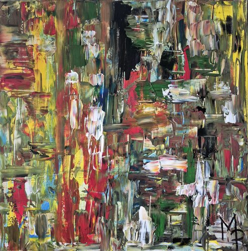 Vision trouble 4 par Maëva Piocelle, Peinture en vente sur Singulart