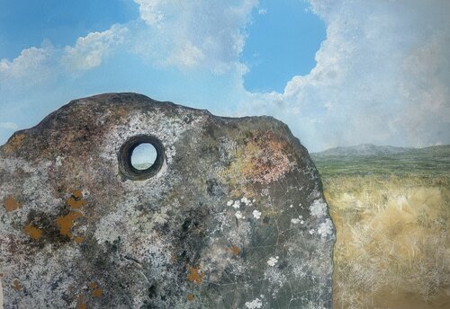 Ancient Urban Code par Vahagn Bagoyan, Peinture en vente sur Singulart