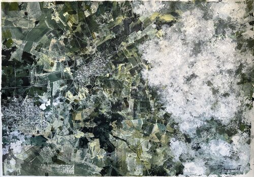 Plane of Silence by Vahagn Bagoyan, Work on Paper for Sale on Singulart