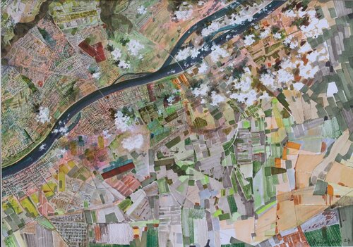 Silent Fields par Vahagn Bagoyan, Œuvre sur papier en vente sur Singulart