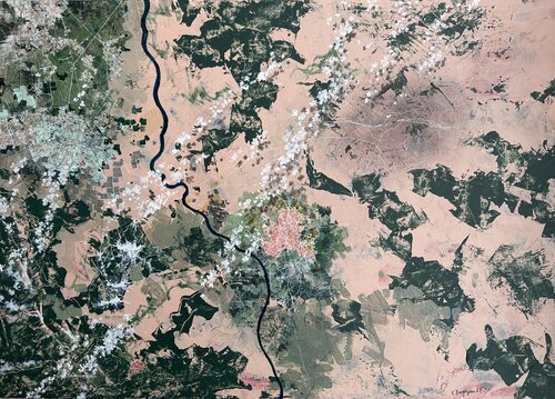 Pink City von Vahagn Bagoyan, Malerei kaufen auf Singulart