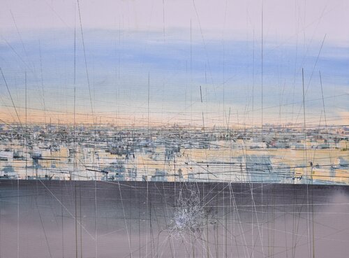 Metamorphosis of the City par Vahagn Bagoyan, Peinture en vente sur Singulart