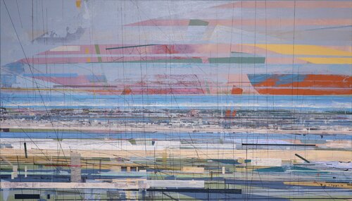 Horizon of Urban Force von Vahagn Bagoyan, Malerei kaufen auf Singulart