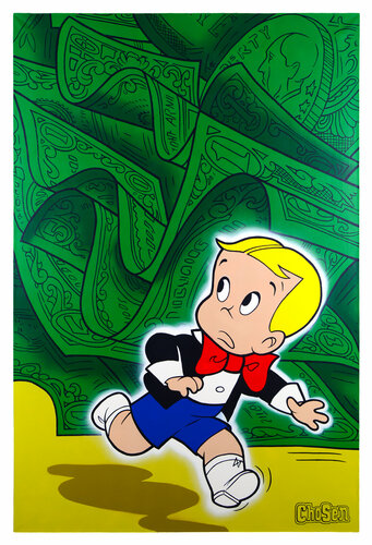 Richie Rich "Big Dollars" de CHOSEN, Pintura a la venta en Singulart