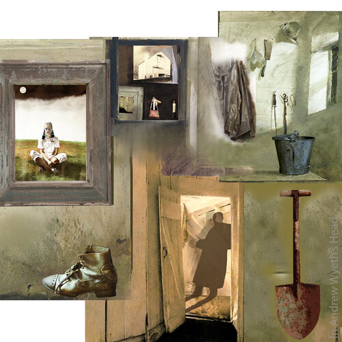 In Andrew Wyeth's Head - Museum Quality Giclée Print von Gordon Coldwell, Digital kaufen auf Singulart