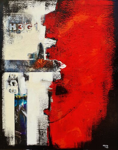 White Heat van HEGO, Schilderij te koop op Singulart