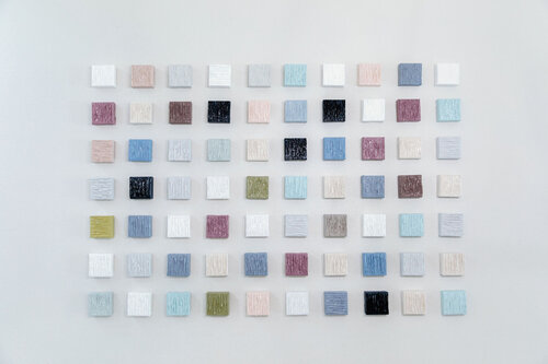 Timeless Vibes- Composition of 70 paintings di Daniela Pasqualini, Pittura in vendita su Singulart