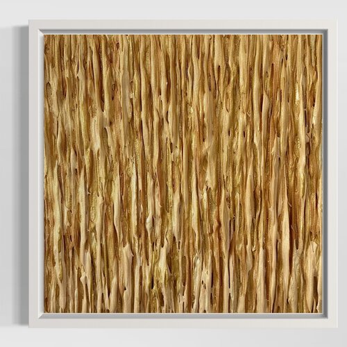 Melodie Monocromatiche - Oro van Daniela Pasqualini, Schilderij te koop op Singulart