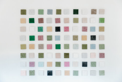 Timeless Nature Vibes- Composition of 70 paintings di Daniela Pasqualini, Pittura in vendita su Singulart