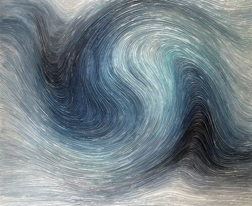 Oceanic Elegance von Daniela Pasqualini, Malerei kaufen auf Singulart