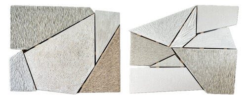 Rimembranze diptych by Daniela Pasqualini, Painting for Sale on Singulart
