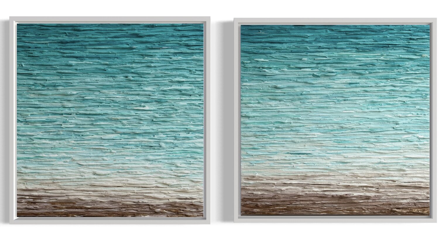 COASTAL CALM diptych Daniela Pasqualini