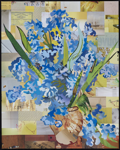 BLUE IRISES de M. Mermic, Otros medios a la venta en Singulart