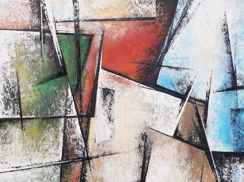 Linear IX von Janina Kracht, Malerei kaufen auf Singulart