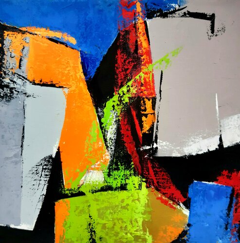 Q  3 de Janina Kracht, Pintura a la venta en Singulart