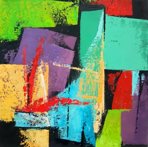 Q  5 von Janina Kracht, Malerei kaufen auf Singulart