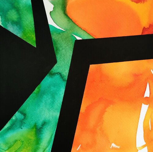 black 4 by Janina Kracht, Work on Paper for Sale on Singulart