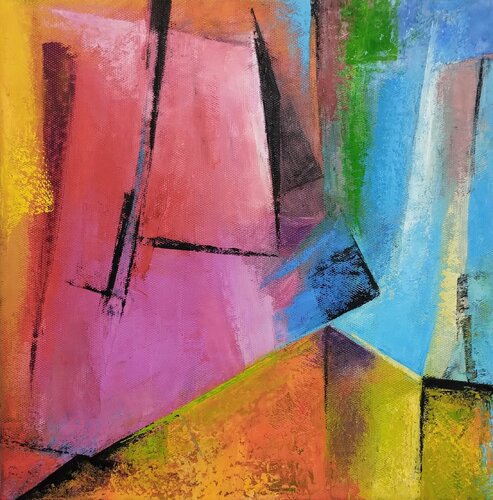 Tertum  1 di Janina Kracht, Pittura in vendita su Singulart