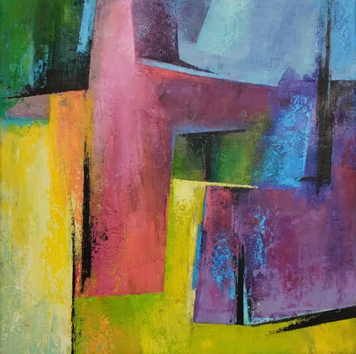 Tertum  3 van Janina Kracht, Schilderij te koop op Singulart