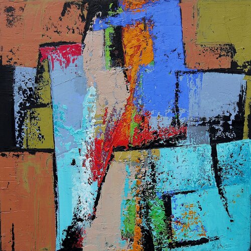 Q  6 di Janina Kracht, Pittura in vendita su Singulart