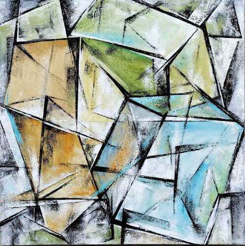 cluster 1 von Janina Kracht, Malerei kaufen auf Singulart