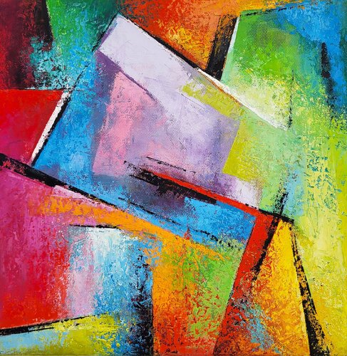 Tertum  5 van Janina Kracht, Schilderij te koop op Singulart