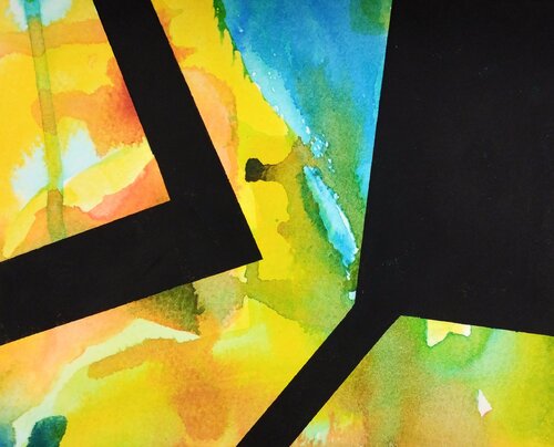 black 2 van Janina Kracht, Werk op papier te koop op Singulart