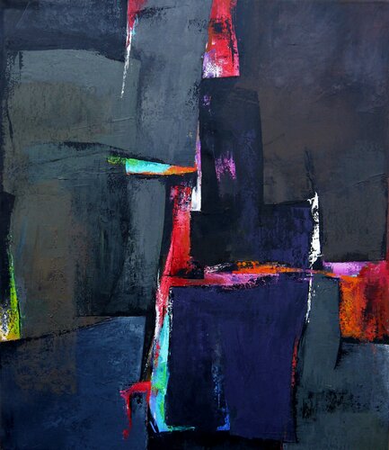 Dunkel di Janina Kracht, Pittura in vendita su Singulart