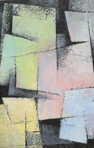 Grau 5 van Janina Kracht, Schilderij te koop op Singulart