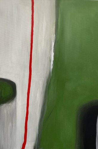 Filo Rosso IV by Marion Kotyba, 회화 for Sale on Singulart