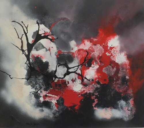 Passione VI van Marion Kotyba, Schilderij te koop op Singulart