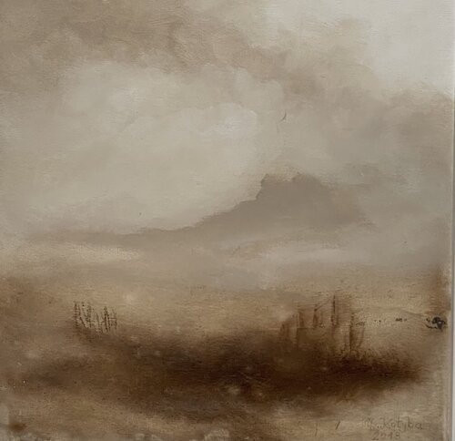 Kleine Moorlandschaft I van Marion Kotyba, Schilderij te koop op Singulart