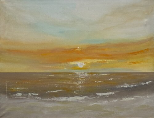 Luci del mare van Marion Kotyba, Schilderij te koop op Singulart