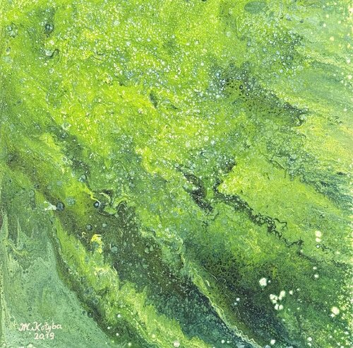 Verde fresco I van Marion Kotyba, Schilderij te koop op Singulart