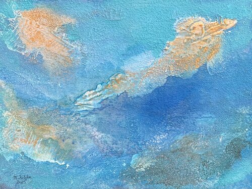 Isole d ´oro di Marion Kotyba, Pittura in vendita su Singulart