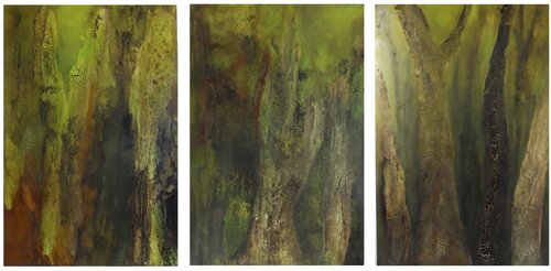 Incantata I - III von Marion Kotyba, Malerei kaufen auf Singulart