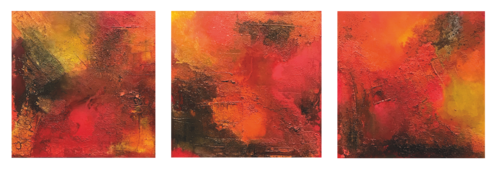 Terra del fuoco I - III van Marion Kotyba, Schilderij te koop op Singulart