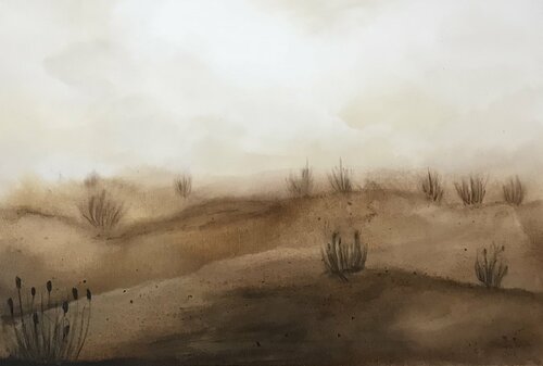 Mooraue I par Marion Kotyba, Peinture en vente sur Singulart