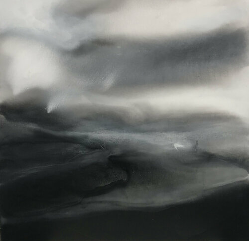 Novembre al mare I par Marion Kotyba, Peinture en vente sur Singulart
